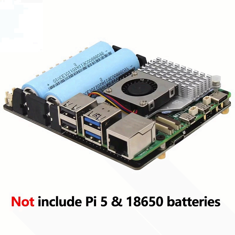 Raspberry Pi Uninterrupted Power Supply Ups 18650 - Carte UPS Raspberry Pi 5 18650,