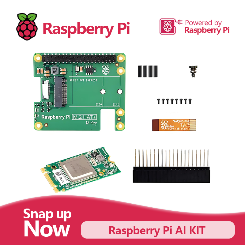 Raspberry Pi Ai Kit Hailo-8L - Raspberry Pi 5 AI Kit pour