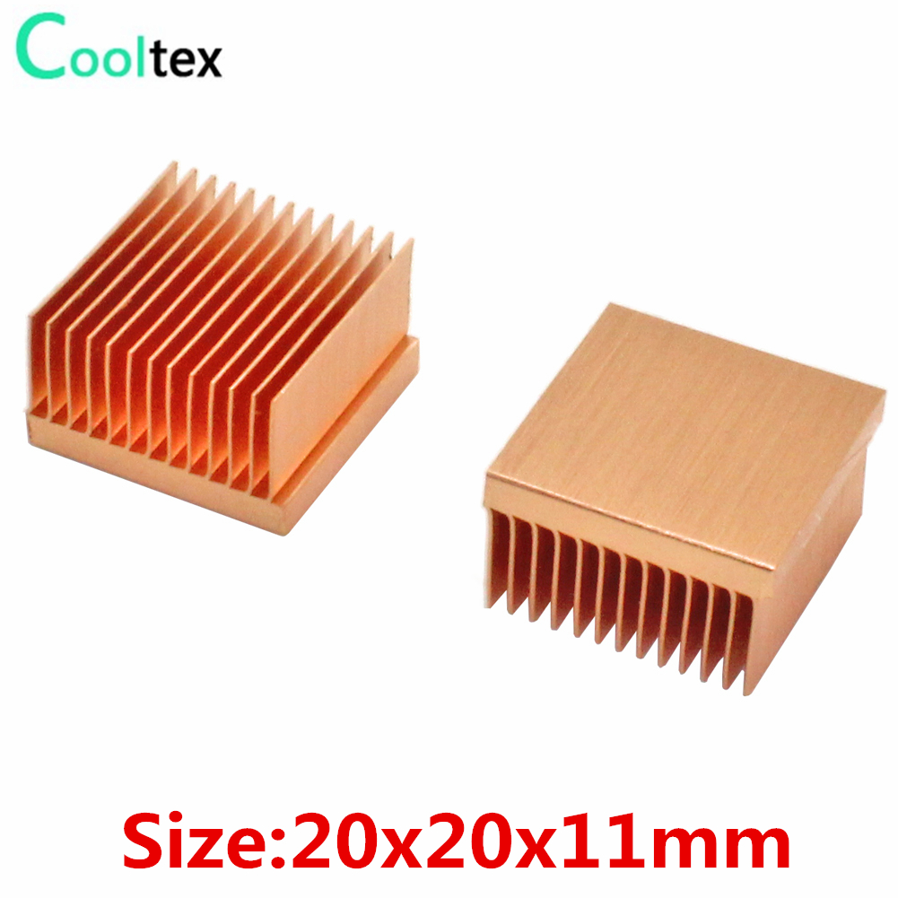Raspberry Pi Water Cooling Kit - Dissipateur thermique en cuivre pur 20x20x11mm,