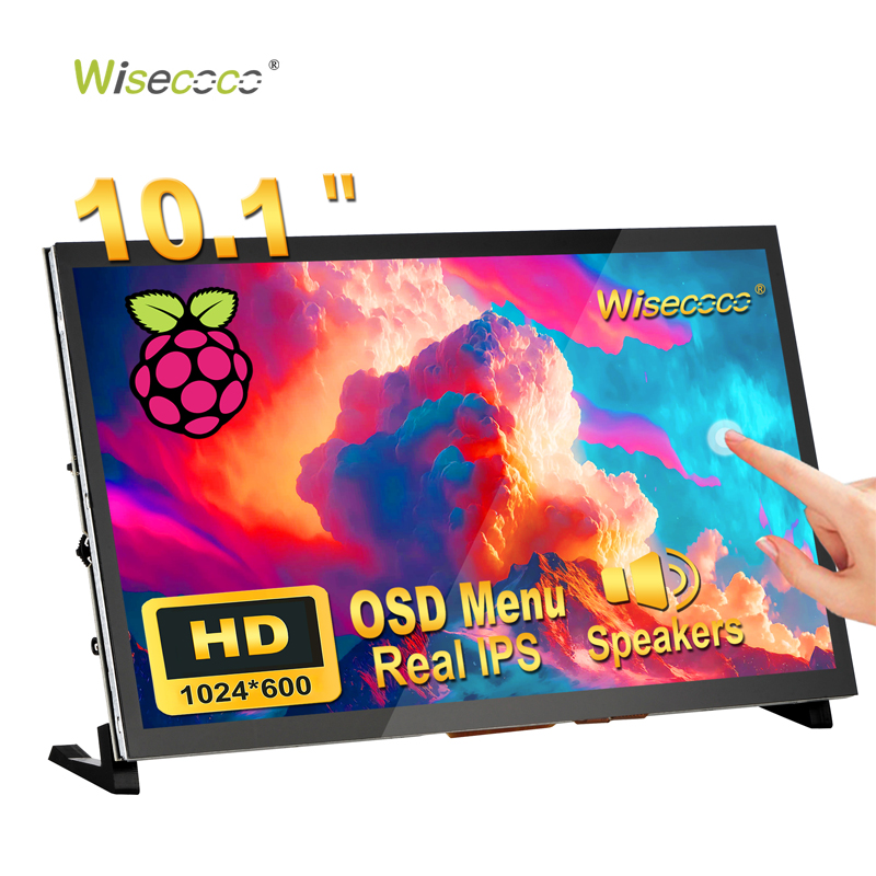 Raspberry Pi 10.1 Inch Capacitive Touch Screen Ips - Écran tactile capacitif LCD HD IPS