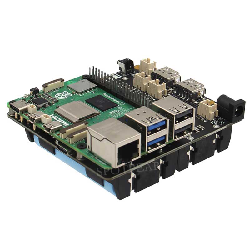 Raspberry Pi Uninterrupted Power Supply Ups 18650 - Carte d'alimentation sans interruption X1202 Raspberry