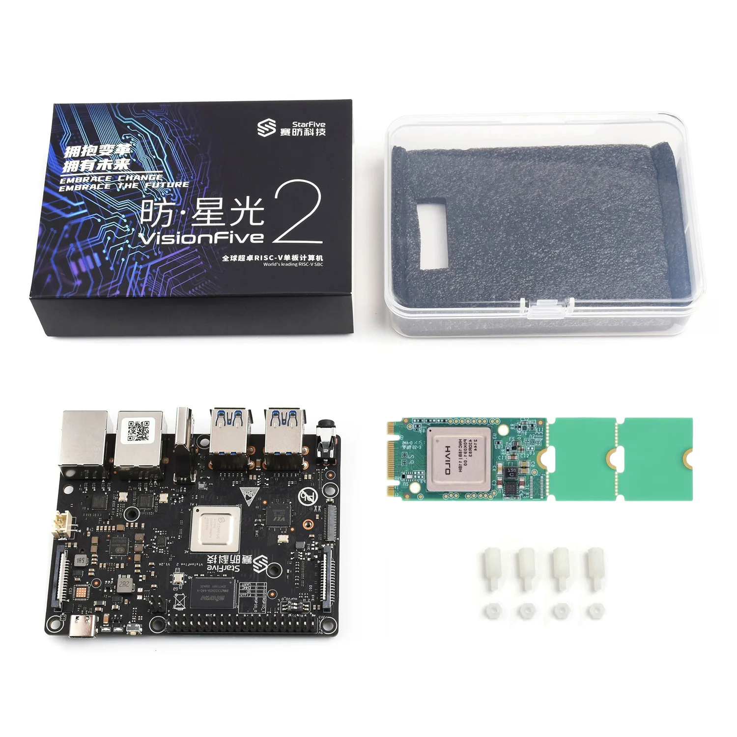 VisionFive2 Kit AI WiFi 8 Go,  - Raspberry Pi 5 8Gb Board avis et prix