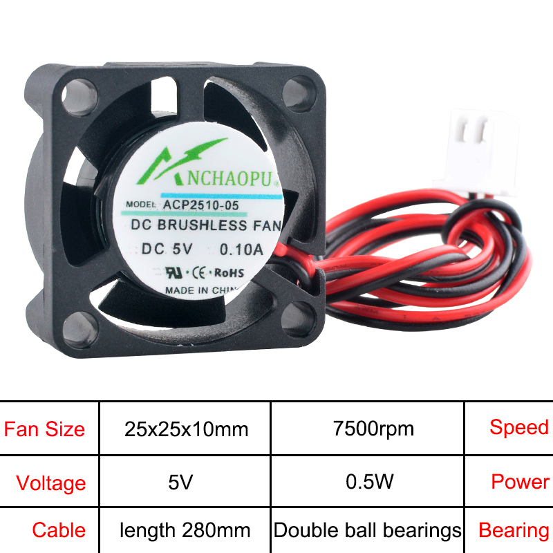 Ventilateur axial micro ANCHAO - Raspberry Pi Water Cooling Kit avis et prix