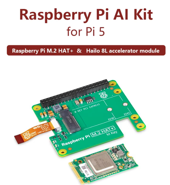 Kit IA officiel Raspberry Pi 5 - Raspberry Pi Ai Kit Hailo-8L avis et prix